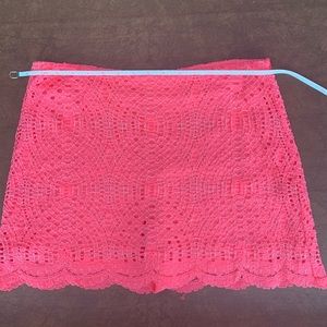 Lilly Pulitzer skort, coral size 8
